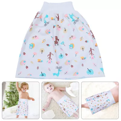  Children's Diaper Skirt M Interlayer TPU Baby Cotton Diapers • £12.35