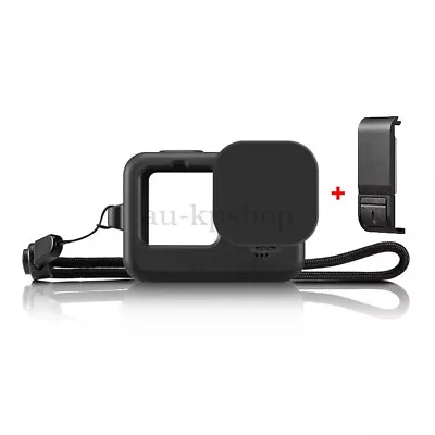 $18.99 • Buy Silicone Case Lens Cap Protective Cover Cage For GoPro Hero 11/10 Accessories AU
