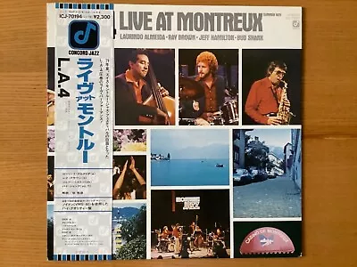 L.a.4 La4 Live At Montreux Concord Jazz Icj-70194 Obi Japan Vinyl Lp • $19.99