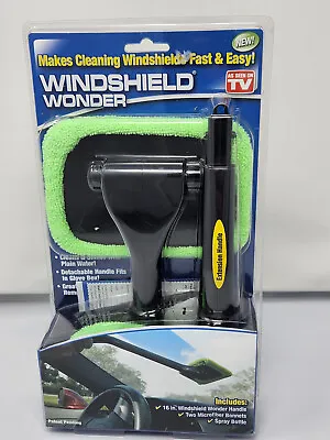 Telebrands Windshield Wonder As Seen On TV Microfiber Cleaning Tool NEW SEALED • $14.99