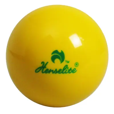 Henselite Lawn Bowls Jack GRASS GREENS Yellow STANDARD COMPETITION APPROVED • $30