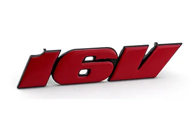 Front Grille 16V Car Emblem Badge For VW MK2 MKII GOLF GTI Jetta Passat Polo • $15.88
