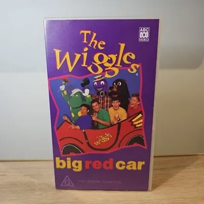 The Wiggles (VHS 1995) Big Red Car ABC Kids Video Tape Original Cast TESTED  • $16