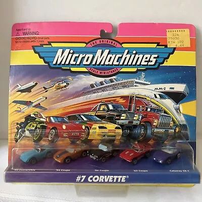 Micro Machines #7 Corvette Unopened • $20