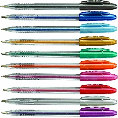UK Gel Pen Set Metallic Pastel Glitter Neon Gel Pens For Adult Colouring Book • £2.95
