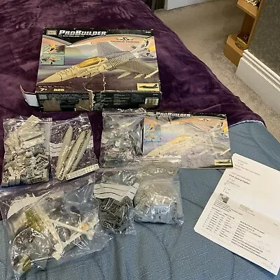 Mega Bloks 9764 Tactical  Fighter Pro-Builder Collector Series + Box Please Read • £25