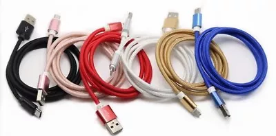$4.99 • Buy 6 Foot Extra Long 8 Pin USB Charger Cable Cord For IPhone X 8 7 6 Plus 5S 5 