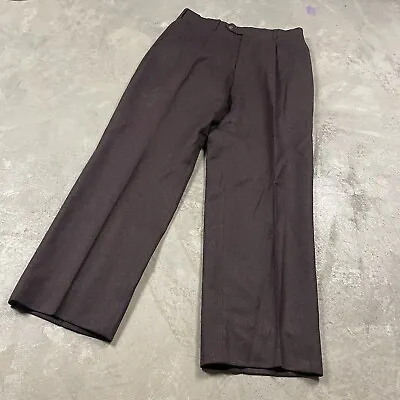 Vintage Jos. A Bank Wool Dress Pants Trousers Men’s 34x30.5 Made In USA Pleated • $49.99