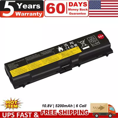 Battery For Lenovo ThinkPad T410 T420 T510 T520 SL410 SL510 E420 E425 E520 6/9Ce • $14.95