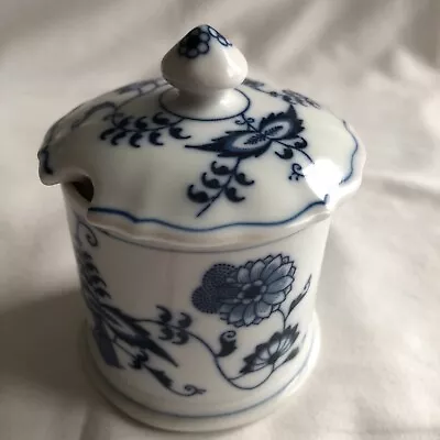 Blue Danube Porcelain Jelly Condiment Jar With Lid • $28