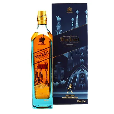 Johnnie Walker Blue Label Barcelona Edition Scotch Whisky • $629