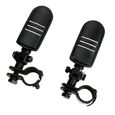 Black Highway Foot Pegs 1  1-1/4  Crash Bar For Yamaha V Star 1100 950 650 250 • $59.78