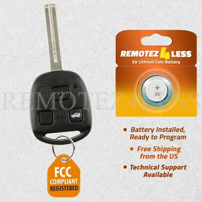 $14.95 • Buy Replacement For Lexus RX330 RX350 RX400h RX450h Keyless Entry Remote Car Key Fob