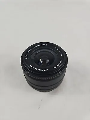 24mm 2.8 AF SIGMA For MINOLTA SUPER WIDE II MACRO - FREE SHIPPING - Read • $64.99