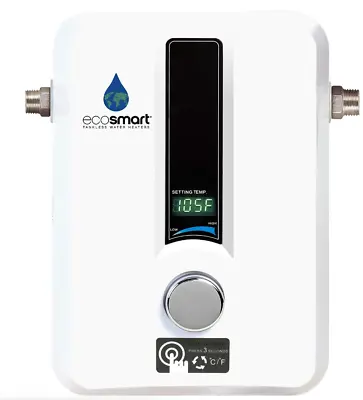 Ecosmart Eco 8 White 240V Electric Corded Tankless Water Heater • $196.99