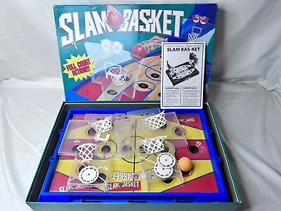 Fs 1992 Slam Basket Full Court Board Game Vintage Cadaco Action Has Some Damage • $12.99