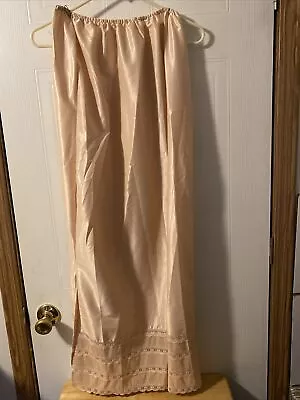 KAYSER Ivory Nylon Floor Length Long Ladies  Waist Half Slip - Size Medium • $25