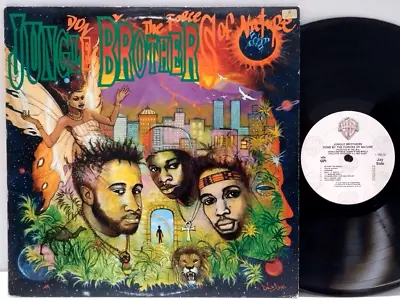 Jungle Brothers - Done By The Forces Of Nature LP 1989 US ORIG De La Soul Q-Tip • $25.49