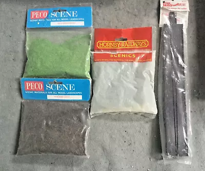 Scenic Scatter - Grass Earth & Extra Fine Ballast + Railer - Hornby  Peco Layout • £7