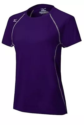*NEW Mizuno Volleyball Drylite Performance Jersey Purple Size Youth Medium YM • $12.58