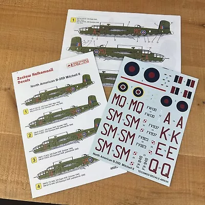 1/48 Techmod North American B-25D Mitchell Mk.II Decals 48003 • $12.50