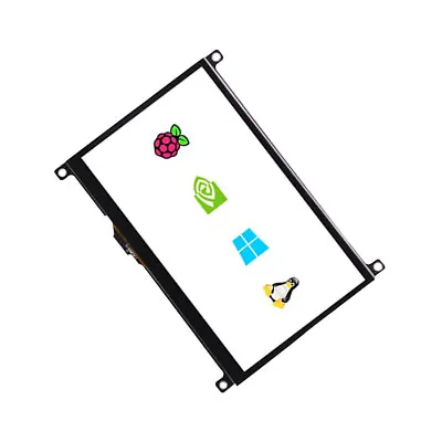 7 Inch IPS Touch Screen LCD Display Capacitive Useful Portable For Raspberry Pi • £41.39