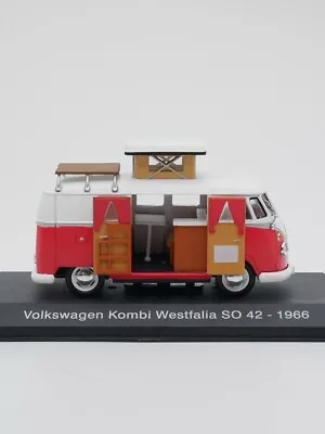 Ixo 1:43 Camper Van Volkswagen Kombi Westfalia SO 42 1966 Diecast Car Model • $35