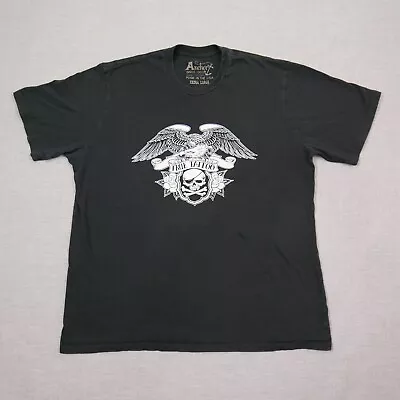 Anchor Mens Shirt XLarge Black Since 1999 Made In USA 100% Cotton Graphic Tee • $22.69
