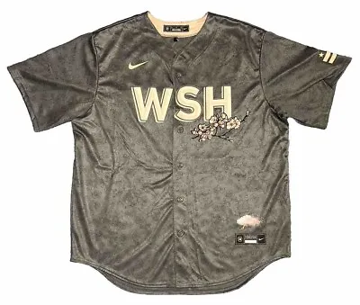 Authentic Washington Nationals City Connect Strasburg Jersey Mens XL New • $185