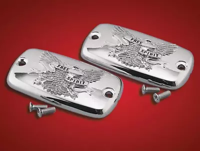 $29.93 • Buy Yamaha XVZ 1300 Royal Star Venture - CHROME Master Cylinder Covers/caps/lids