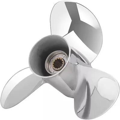 11 X 15 Stainless Steel Boat Propeller For Yamaha Outboard 40-60HP 13 Spline • $199