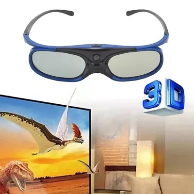 Active Shutter Eyewear 3D Glasses For ViewSonic Optoma BenQ DLP-Link Projector • $22.49