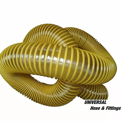 6 INCH LEAF VACUUM HOSE  6 X10' URETHANE LAWN VAC 6 Inch X 10 Feet YELLOW  Feet • $245.88