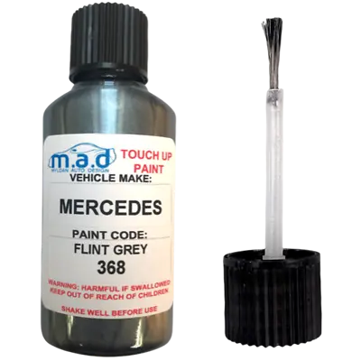 Mercedes Benz Flint Grey 368 Touch Up Kit 30ML Bottle Brush Repair Paint • $17.05