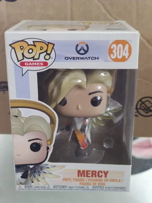 $22 • Buy Funko Pop Vinyl MERCY #304 Rare Vaulted Collectible Figure