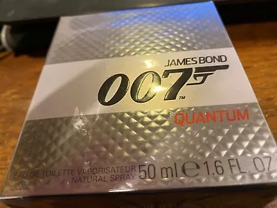 QUANTUM BY JAMES BOND 007 EAU DE TOILETTE SPRAY 50ML/1.6 FL.OZ. NEw In Box • $7.99