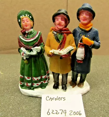 Rare Retired LEMAX Victorian  CAROLERS   #62279 Village Figurine Accessory 2006 • $15.99