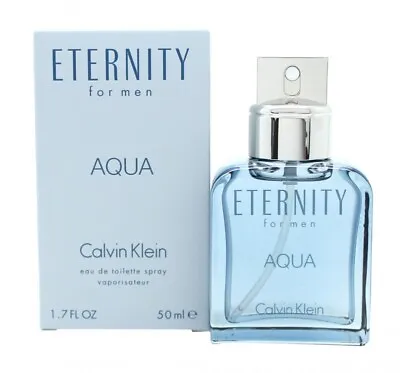 Calvin Klein Eternity Aqua Eau De Toilette Edt - Men's For Him. New • £31.35