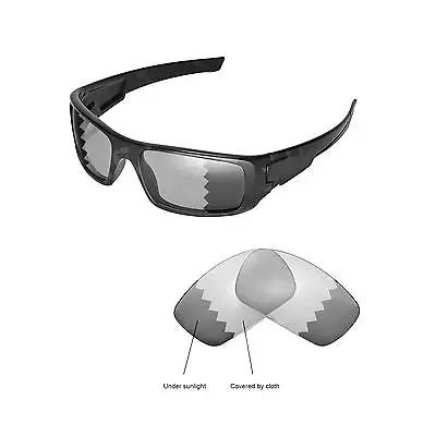 Walleva Polarized Transition Replacement Lenses For Oakley Crankshaft Sunglasses • £32.39