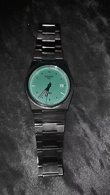 Tissot PRX Light Green Men's Watch - T137.210.11.091.00 • £210