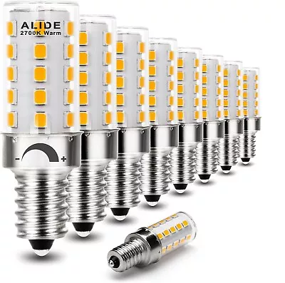 🔥ALIDE 9 PACK E12 Dimmable LED Bulb 5W C7 Light Bulb Replace 40W E12 Halogen🔥 • $19.95