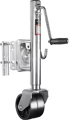 Marine RV Boat Trailer Lift Jack Dual Wheel Heavy Duty 2000 Pounds Silver • $99.95