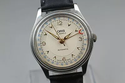 [Exc+5] Vintage ORIS Pointer Date 7403-40 Men's Automatic Watch JAPAN 35mm • $923.19