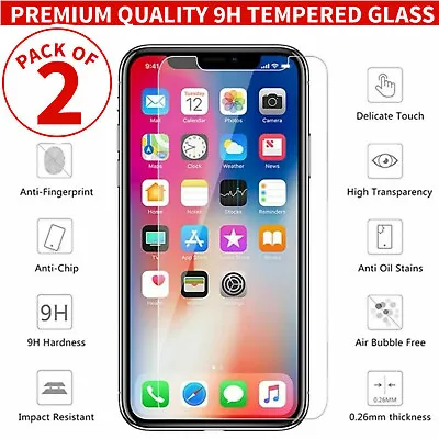 2x Gorilla Tempered Glass For New Huawei P20 P30 P40 Pro Lite Screen Protector • £3.49