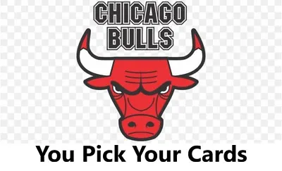 You Pick Your Cards - Chicago Bulls Team- Basketball Card Selection • $15.95
