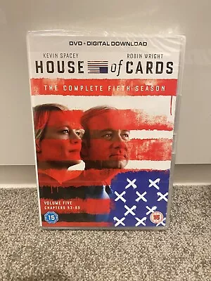 House Of Cards Complete Fifth Season DVD Brand New Sealed Region 2 • £1.95