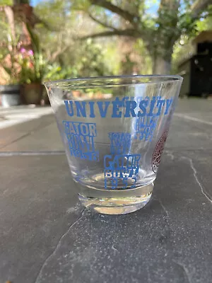 Vintage 1960s University Of Florida Gators UF SEC Drinking Glass Gator Bowl WOW • $18.69