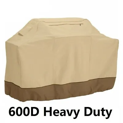 58 -72  Heavy Duty BBQ Grill Cover Waterproof 600D Barbecue Replacement Protect • $19.64