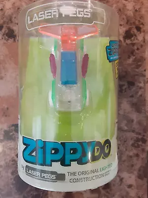 Zippy Do Laser Pegs 3 In 1 Lighted Car Helicopter And Plane W/Bonus Ramp NIB • $17.11