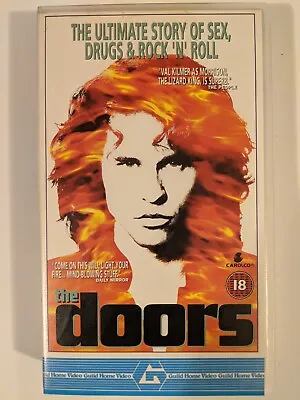 The Doors (VHS/SUR 2001) Val Kilmer Meg Ryan Michael Madsen Billy Idol Working • £4.95